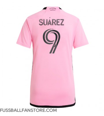 Inter Miami Luis Suarez #9 Replik Heimtrikot Damen 2024-25 Kurzarm